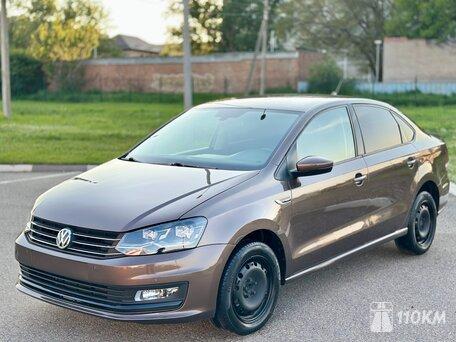 Volkswagen, Polo, 1600, 110, бензин, седан, автомат, передний привод, среднее состояние, левый, коричневый, 1 170 000 ₽